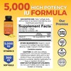Viva Naturals Vitamin D3 5000 IU Softgels - 360 Count