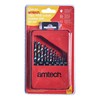Amtech F1122 13 Piece Titanium coated high speed steel (HSS)
