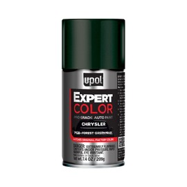 U-POL Expert Color, For Chrysler PG8, Automotive Spray Paint, Professional Grade, Long-Lasting, Easy-To-Use, Forest Green Pearl