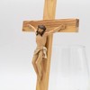 Holy Family Wooden Wall Cross with Christ - Three Sizes