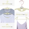 IEOKE Velvet Clothes Hangers, 50 Pack No Shoulder Bumps Ultra