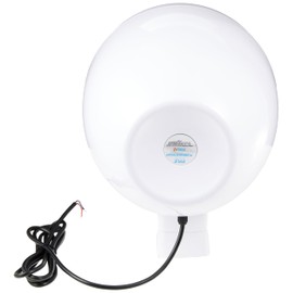 Pyle Bluetooth Waterproof Off-Road Speakers - 8” 300W 2-Way Marine Wakeboard Tower Sound System w/LED Light, Full Range Outdoor Stereo Speaker for Car ATV UTV, Jeep, Boat, Includes Brackets (White)