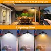 Solar Barn Lights Indoor Outdoor Shed Light Solar Powered with