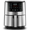 Gourmia 4-Qt Digital Air Fryer with Guided Cooking, Easy Clean,