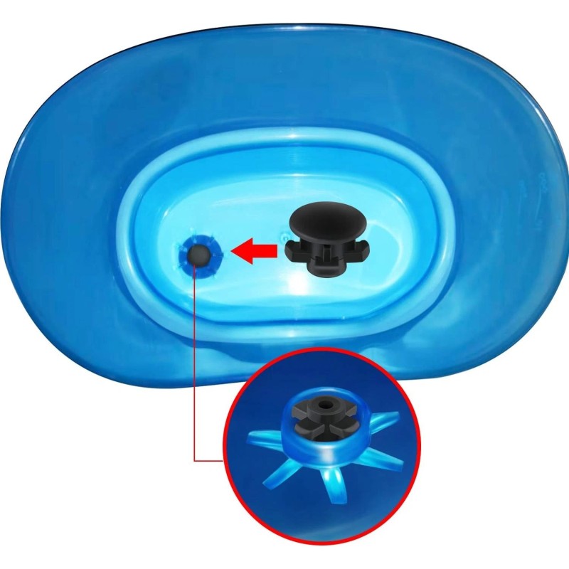 Unbranded BBTO Replacement Rubber Gasket 6-Pack Water Flosser Reservoir for