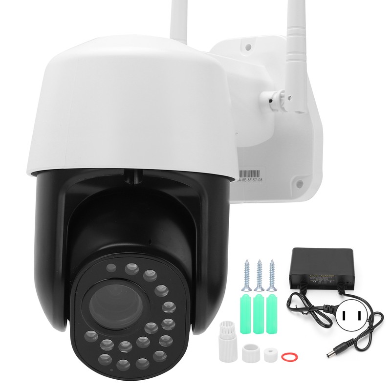 2.5in Wireless PTZ Camera WiFi Night Vision Human Detection TwoWay