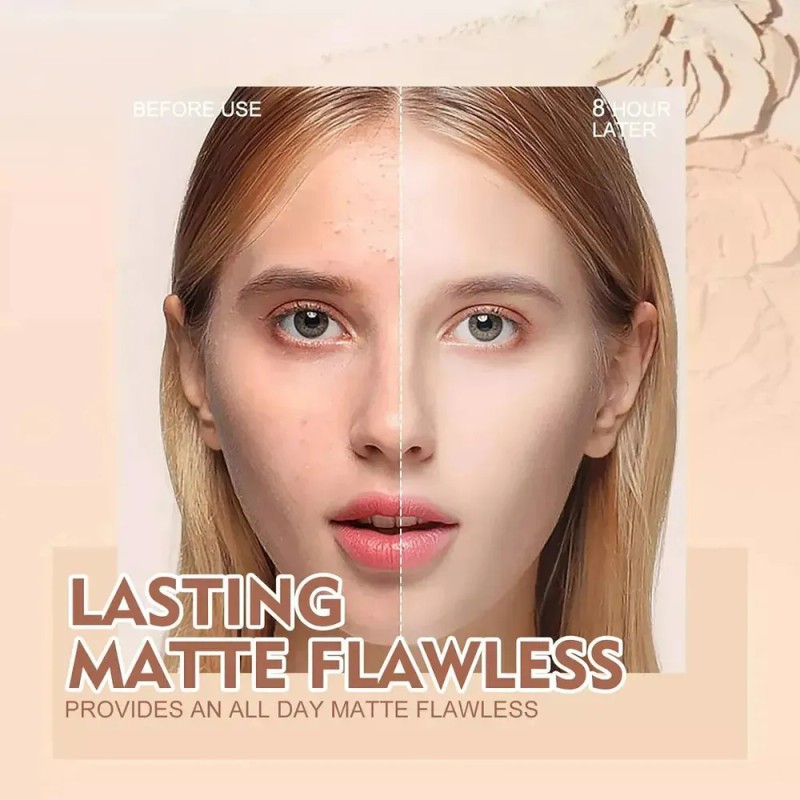 Polvo Facial Setting Oil Control, Polvo Mate, 2 Unidades