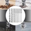 HPMAISON SDS Plus Rotary Hammer Drill Bit Set, 5PCS Cross