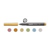 Carioca Metallic Marker Tip Maxi, 6 Metallic Finish Felt Tip