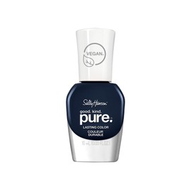 Sally Hansen Good. Kind. Pure. Nail Polish | Plant-Based, Vegan, 16-Free Formula | Opaque, Shiny | 365 Blueberry Tart | Navy Blue Nail Color