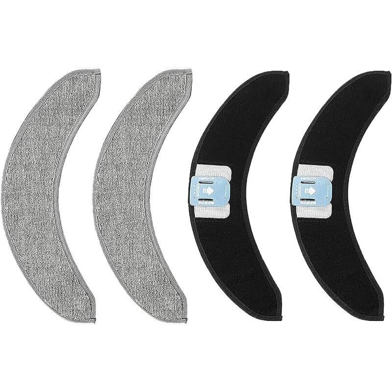 MIRTUX Set of 4 Replacement Mops Compatible with Roomba J7