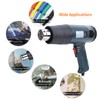 Electronic Hot Air Gun Adjustable Plastic Temperature Industrial Tool GJ-9A20LCD