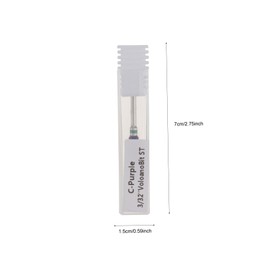 BIUDECO Professional Nail Manicure Grinding Head 1pc Sturdy Tungsten Steel Nail Art Tool for Supplies