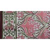 Mango Gifts Indian Hand Block Print 100% Cotton Floral Pink