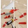 Tile Leveling System Clips 1/8 Inch, 800 Piece DIY Tiles