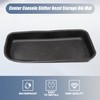 XQSMWF Center Console Shifter Bezel Storage Bin Mat Black Compatible