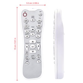 Replacement BR-3042B L-27-5KEY Projector Remote Control Applicable For Optoma HD20-LV HT1081 HD200X-LV HD20 HD180 HD23 HD200X HD2200 HD21 HD22 VDHDNG VDHDNZ Projector