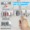 Sampoes Broom Holder Wall, Broom Holder, Stainless Steel, Tool Holder,