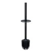 WENKO Casoli Ceramic Toilet Brush Set Black
