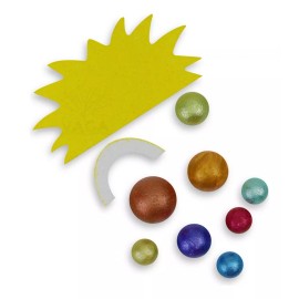 VG Maqueta Del Sistema Solar Didactico Unicel 19cm