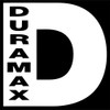 Duramax D Logo (12", White)