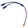 12AWG XT60i Solar Cable,2 FT XT60i Female to DC 8MM