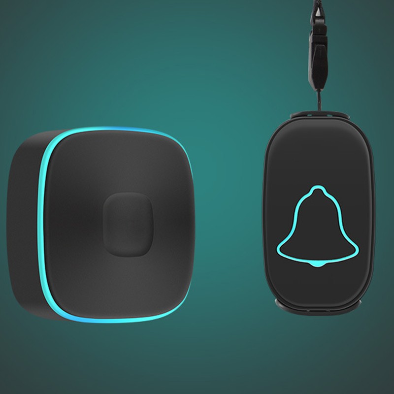 Wireless Doorbell Waterproof with 1 Transmitter and 1 Receiver One