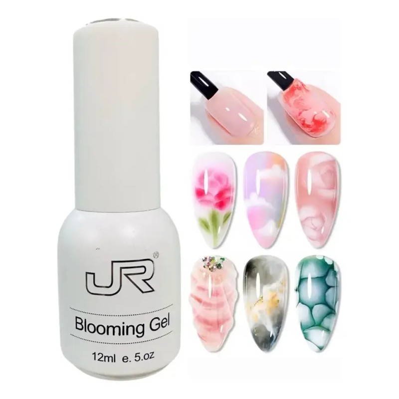 Blooming Gel Jr 12ml Uvled Efecto De Uñas 1 Pz