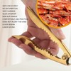 Jeanoko Gold Crab Cracker Non Slip Robust Stainless Steel Nutcracker