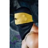 Polyester balaclava. - Black/Yellow, size: l