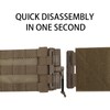 Tactical Cronex Molle Vest Quick Release Buckle Set, Quick Disconnect