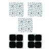 20 Electrodos Parches Compatibles Con Compex 5x5 Single Snap