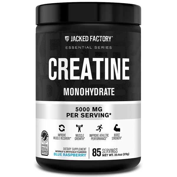 Jacked Factory Jacked Factory Flavored Creatine Monohydrate Powder 578g -