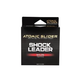 Atomic Slider Nylon Shock Leader (250lb, 30m)