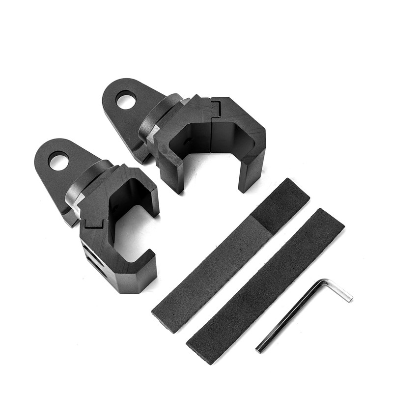 WeiSen 2 PCS UTV Pro-fit Roll Cage Whip Light Mount,