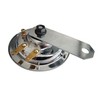 HORN UNIVERSAL 12V CHROME 100mm Diameter