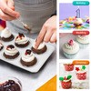 Homikit 2 Pack Muffin Tray, 6-Hole Muffin Tin Moulds Cupcake