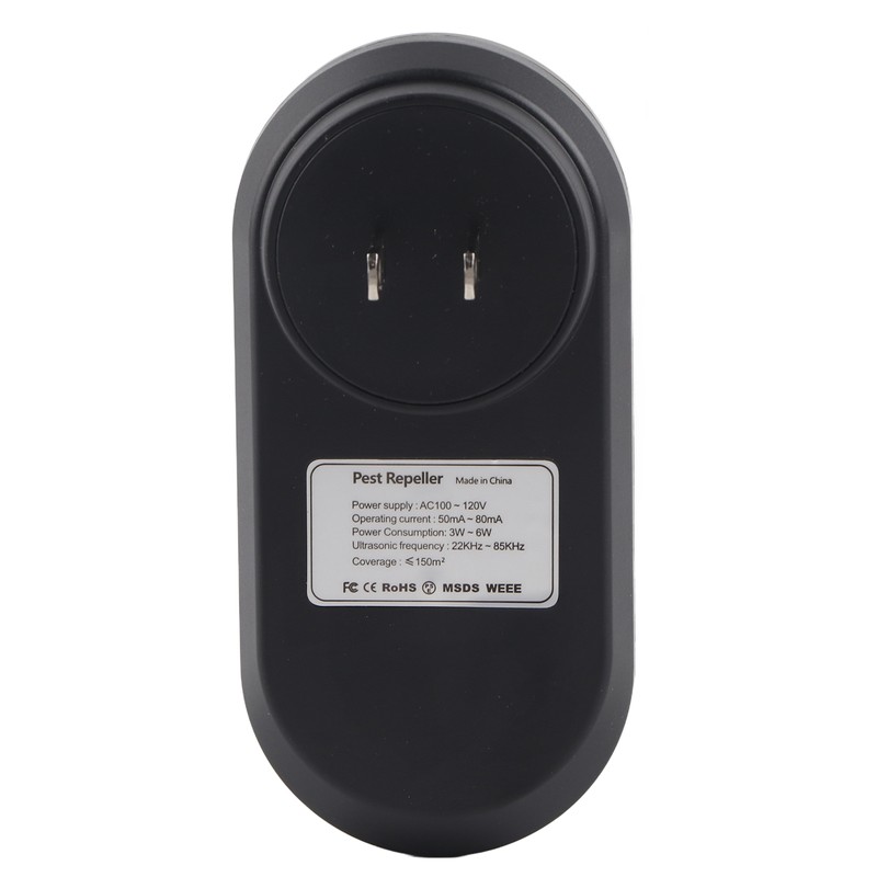Ultrasonic Insect Pest Repeller Multi Functional Electronic Mouse Expeller Device
