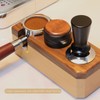 Coffee Distributor Stainless Steel Espresso Distribution Tool,Adjustable Depth Espresso Distributor