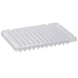 WATSON-BIO-LAB, 137-675C, 0.1 mL, 96 Well PCR Plate, 10 Plates, Natural Color, Autoclavable, Half-Skirted, Made in Japan/Kobe