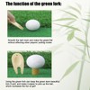 Golf Divot Repair Tool - Portable Golf Marker Tools,Lightweight Sturdy