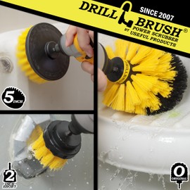 Bathroom Cleaner - Cleaning Supplies - Spin Brush - Grout Cleaner - Bathtub - Shower - Drill Brush - Carpet Cleaner - Sink - Shower Mat - Scrub Brush - Tile Grout Cleaning Tool & Shower Power Cleaner