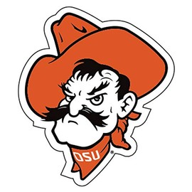Craftique Oklahoma State Decal (OSU PETE Head Decal (4''6''), 6 in)