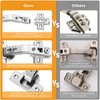 Chibery 2 Pack 1 Pairs 135° Lazy Susan Hinge, Full