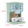Coffee Maker Toy Fun Early Education Simulation Milk Cups Round