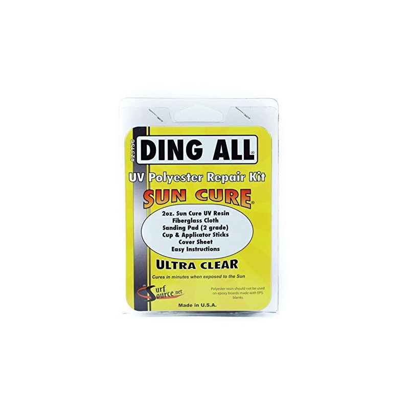 Ding All Ultra Clear Surfboard Repair Kit