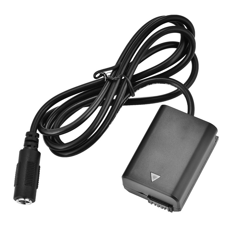 NP-FW50 USB Dummy Battery Adapter Full Decode with Cable for