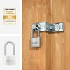 ABUS Titalium 64TI/40HB40 Padlock with high Shackle - Basement Lock