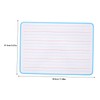 SAFIGLE Double-Sided Lined Whiteboard Dry Erase Board for Boy Girl