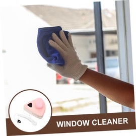 Magnetic Window Cleaner Glass Brush Cleaner Window Magnet Cleaner Tool Magnetic Glass Wiper for Home Outdoor Window Cleaner Glass Scrubber Window Washing Kit Magnetic Window Wiper